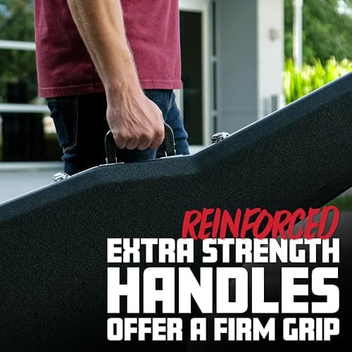 Gator Cases Lightweight ABS Molded Hardshell Case for Parlor Style Guitars, (GC-PARLOR) 5