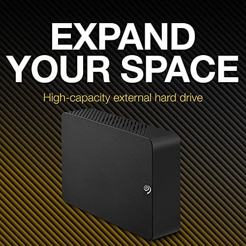 Seagate Expansion 8TB External Hard Drive HDD - USB 3.0, with Rescue Data Recovery Services (STKP8000400) 5