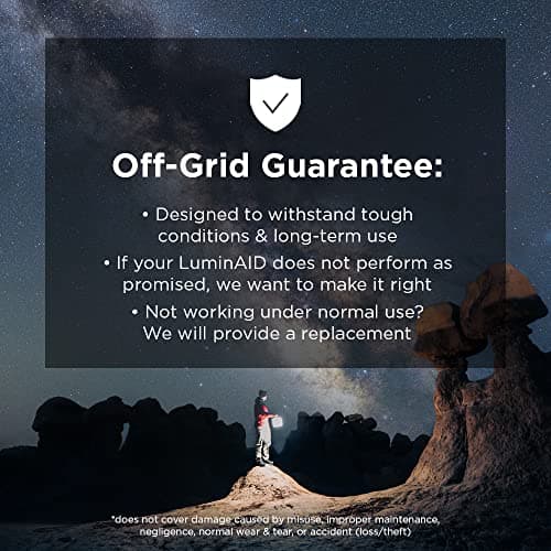 LuminAID Solar Camping Lantern - Inflatable LED Lamp Perfect for Camping, Hiking, Travel and More - Emergency Light for Power Outages, Hurricane, Survival Kits - As Seen on Shark Tank 5