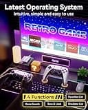 2026 Upgraded Retro Gaming Console Stick, Classic Video Games Stick with 4K HDMI, Built-in 23 Emulators, 20000+ Games - Plug & Play TV Video Gaming Stick with Upgrade Dual 2.4G Wireless Controllers 5