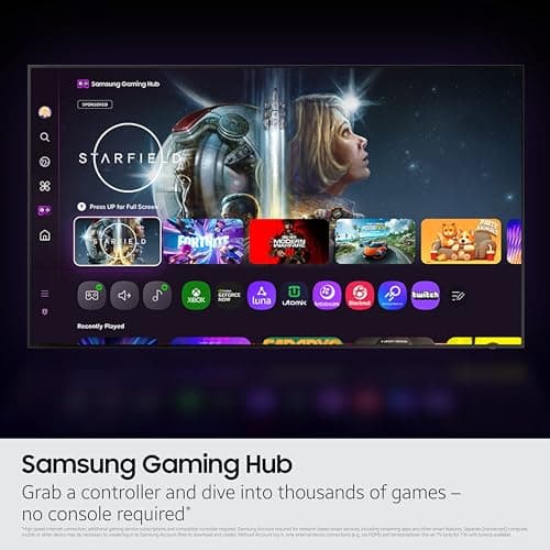 Samsung 55-Inch Class QLED Q8F 4K UHD Smart TV (2025 Model) Q4 AI Processor, 100% Color Volume with Quantum Dot, AirSlim Design, Endless Free Content, Samsung Vision AI, Alexa Built-in 2