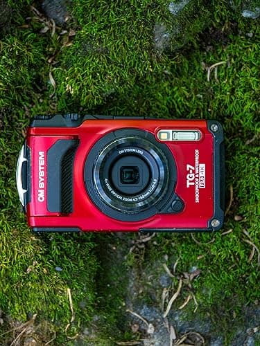 OM System OLYMPUS Tough TG-7 Red Underwater Camera, Waterproof, Freeze Proof, High Resolution Bright, 4K Video 44x Macro Shooting (Successor Olympus TG-6) 5
