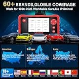 LAUNCH CRP123 V2.0 OBD2 Scanner-2025 New Model Engine/ABS/SRS/Transmission Diagnostic Scan Tool SRS Airbag Code Reader,3 Reset Oil Service/Throttle Relearn/SAS Reset,Lifetime Free Update 3