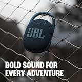 JBL Clip 4 - Portable Mini Bluetooth Speaker, big audio and punchy bass, integrated carabiner, IP67 waterproof and dustproof, 10 hours of playtime, speaker for home, outdoor and travel (Black) 3