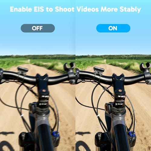 AKASO Brave 4 Action Camera 4K 30fps with 64GB MicroSD U3 Card Bicycle Helmet Accessories Kit Bundle, 20MP Ultra HD 131FT Waterproof Underwater Camera EIS WiFi Remote Control 5X Zoom Sport Cameras 3