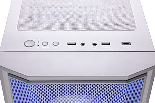 Skytech Archangel Gaming PC Desktop, Ryzen 5 5500 3.6 GHz (4.2GHz Turbo Boost), NVIDIA RTX 3050 (6GB) 6GB GDDR6, 1TB SSD, 16GB DDR4 RAM 3200, 650W Gold PSU, Wi-Fi, Win 11 Home 3