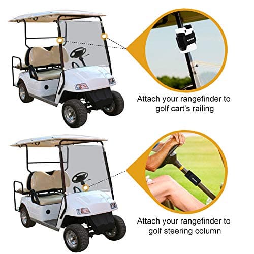 ZOEA Magnetic Rangefinder Mount Strap for Golf Cart Railing, Adjustable Rangefinder Mount/Holder/Strap/Band with Strong Magnet Securely Attach to Most Rail/Bar/Frame of Golf Cart (1.5) 5
