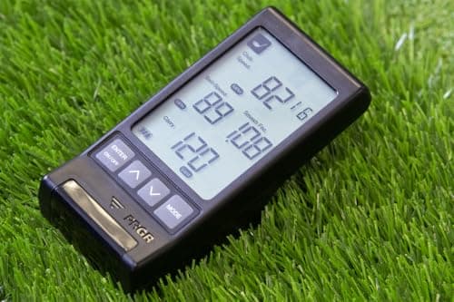 PRGR HS 130-A Portable Golf Launch Monitor | Doppler Radar Measures Club & Ball Speed, Smash Factor, Total & Carry Distance | Tracks Swing Speed Training Aids 2
