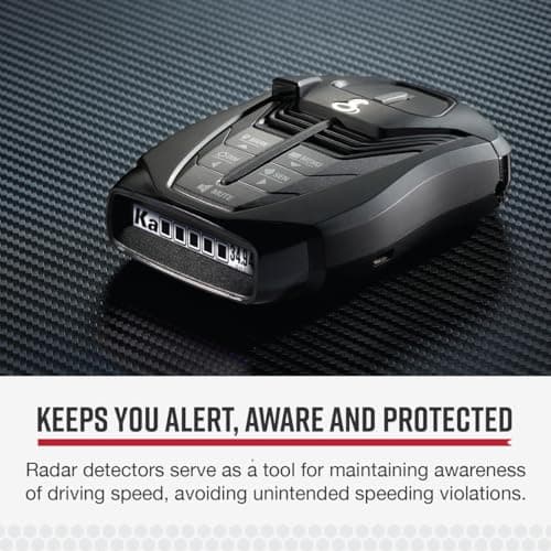 Cobra RAD 480i Laser Radar Detector – Long Range Detection, Bluetooth, Apple CarPlay and Android Auto Compatible, LaserEye Front and Rear Detection, Digital Signal Processing, Black 2
