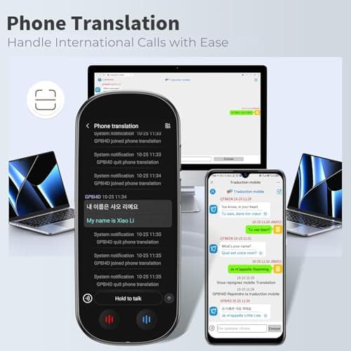 FancyDove Language Translator Device, Real-Time 2-Way Voice Translation in 149 Languages, AI Offline & Photo Translator, Smart Handheld Translator for Travel, Business, Study & Work (2025 Upgraded) 3