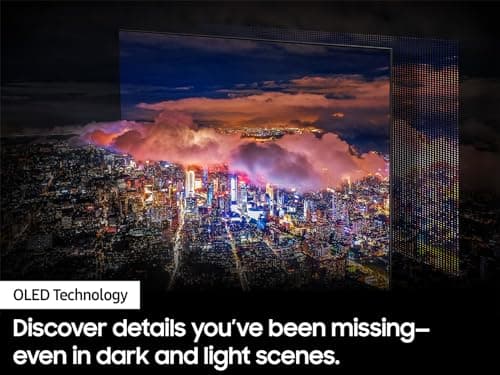 SAMSUNG 65-Inch Class OLED 4K S90D Series HDR+ Smart TV w/Dolby Atmos, Object Tracking Sound Lite, Motion Xcelerator, Real Depth Enhancer, 4K AI Upscaling, Alexa Built-in (QN65S90D, 2024 Model) 3