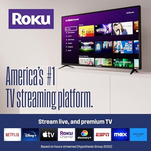 Westinghouse Roku TV - 43 Inch Smart TV, 1080P FHD Television with Wi-Fi Connectivity and Mobile App, Flat Screen, Bluetooth, Compatible with Apple AirPlay, Alexa and Google Assistant 2