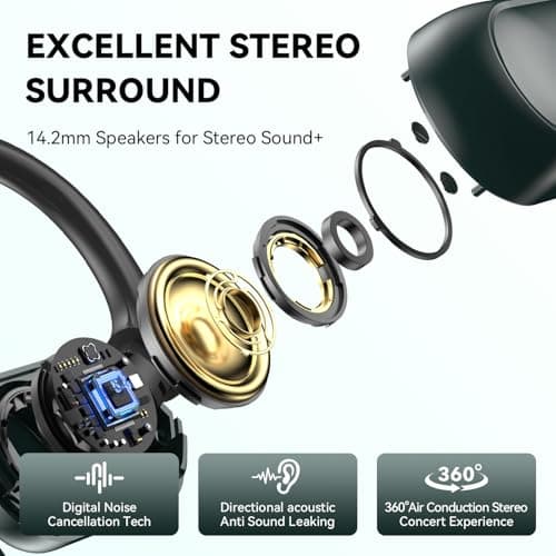Language Translation Earbuds, AI Translation Earbuds Real Time with 144 Languages & Accents Online, Translator Device with APP Support Music and Calling, Simultaneous Translation Bluetooth 5.4 3