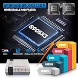 Kinhank Retro Game Console with 100000+Games,Super Console CUBE X3 Video Game Console with EmuElec 4.5/Android 9/CoreE,8K Output,2.4+5G,BT 4.0,Emulator Console Compatible with Most Emulators,Best Gift 3