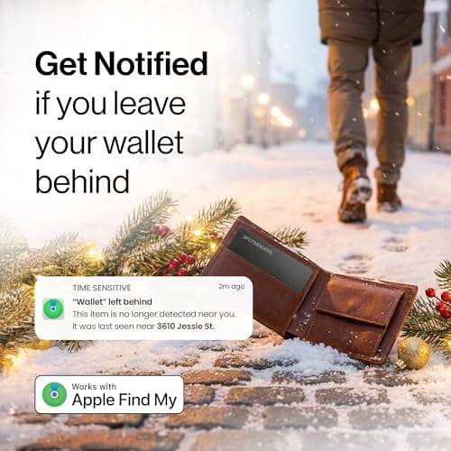 SPOTMINDERS Apple MFI Certified Wallet Tracking Card Black 4-Pack - Works with Apple Find My Rechargeable Tracker IP68 Waterproof 0.07in Slim iPhone Item Finder Smartcard for Luggage Tags Purse Keys 4