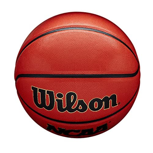 Wilson NCAA Legend Basketball - Size 5 - 27.5", Orange/Black 5