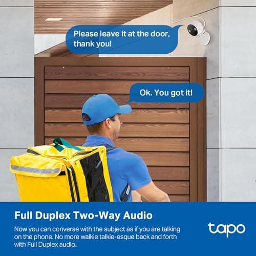 Tapo TP-Link 2K QHD Security Camera, Indoor/Outdoor, 𝟮𝟬𝟮𝟰 𝗣𝗖𝗠𝗮𝗴 𝗘𝗱𝗶𝘁𝗼𝗿'𝘀 𝗖𝗵𝗼𝗶𝗰𝗲, Color Night Vision, Free Person/Pet/Vehicle Detection, Invisible IR Mode, SD Storage, C120 3
