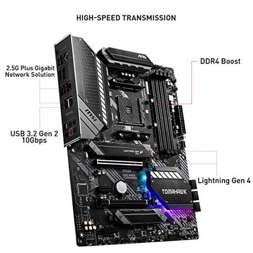MSI MAG Tomahawk AMD B550 Socket AM4 ATX DDR4-SDRAM Motherboard 4