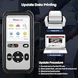 Autel MaxiLink ML529 (Upgraded Ver. of AL519) Code Reader with Lifetime Software Update, AutoVIN for Quick DTC, Turning Off Vehicle Engine/Emission Light, OBDII Scanner with One-Click Smog Check 5
