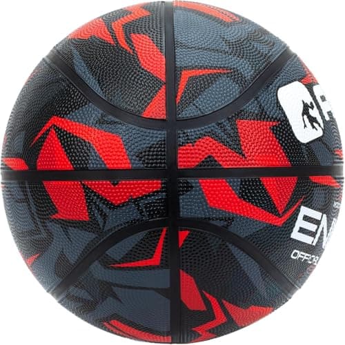 AND1 Enigma Rubber Basketball: Official Regulation Size 7 (29.5 inches) Street Basketball - Deep Channel Construction Streetball, Made for Indoor Outdoor 2