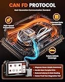 ANCEL DS500BT Bidirectional OBD2 Scanner, Full-System Car Diagnostic Tool with 28+ Services, Injector Coding, DPF/Brake/BMS/Oil/Gear/Throttle Functions, CAN FD Support, Lifetime Free Updates 5