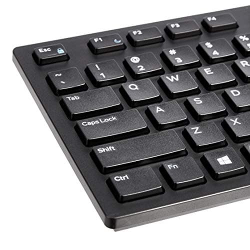 Amazon Basics Wired QWERTY Keyboard, Full-Sized, Black 3
