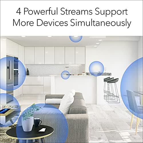 NETGEAR Nighthawk Advanced Whole Home Mesh Dual Band WiFi 6 System (MK72)– AX3000 Router with 1 Satellite Extender, Coverage up to 3,000 sq. ft. and 35+ Devices - Free Expert Help 3