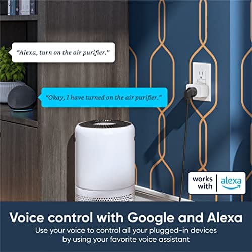 Wyze Plug, 2.4GHz WiFi Smart Plug, Works with Alexa, Google Assistant, IFTTT, No Hub Required, Two-Pack, White 4