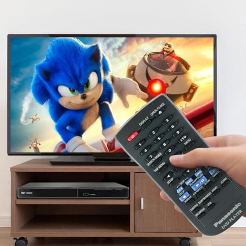 Panasonic DVD Player DVD-S700 + Remote Control + High Speed 6 Foot 4K HDMI Cable + Ultra USB Flash Drive 64GB and Quality Photo Microfiber Cloth 4