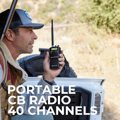 Midland 75-822 Handheld CB Radio & Mobile CB Radio – Walkie Talkie with 40 Channels, NOAA Weather Alerts, Long Range, Compatible with CB Antennas 3