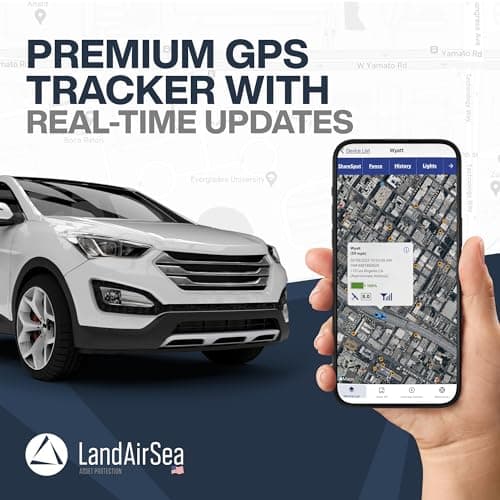 LandAirSea 54 GPS Tracker - Made in the USA from Domestic & Imported Parts. Long Battery, Magnetic, Waterproof, Global Tracking. Subscription Required 2