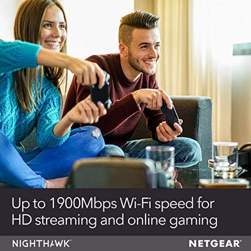 NETGEAR Nighthawk AC1900 (24x8) DOCSIS 3.0 WiFi Cable Modem Router Combo (C7000) for Xfinity from Comcast, Spectrum, Cox, more (Renewed) 5