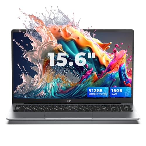 KAIGERR Laptop, Laptop Computer with Intel N97 Processor(Up to 3.6GHz), 16GB DDR4 512GB SSD Windows 11 Laptop for Home Business and Student, 1080P, USB3.2,Long Battery Life