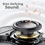 Tribit StormBox Micro 2 Portable Speaker: 90dB Loud Sound Deep Bass IP67 Waterproof Small Speaker Built-in Strap, 12H Playtime for Outdoor Camping Biking, 150ft Range (Pure Blue) 2