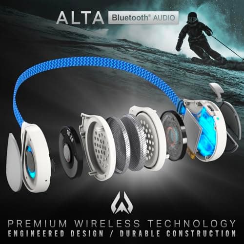 Wildhorn Alta Wireless Bluetooth, Drop-in Headphones - HD Speakers Compatible Any Audio Ready Ski/Snowboard Helmet Headphones. Glove Friendly Controls, Microphone for Hands-Free Calls 5