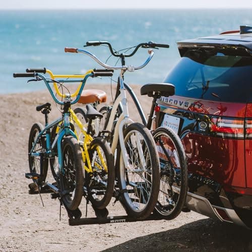 Hollywood Racks Destination 4 Hitch Bike Rack, Lightweight, Black - Platform Style Bike Rack for Car Carries up to 4 Bikes for Safe, Secure Transport - Fits Most Bike Styles, Sizes and Models 7