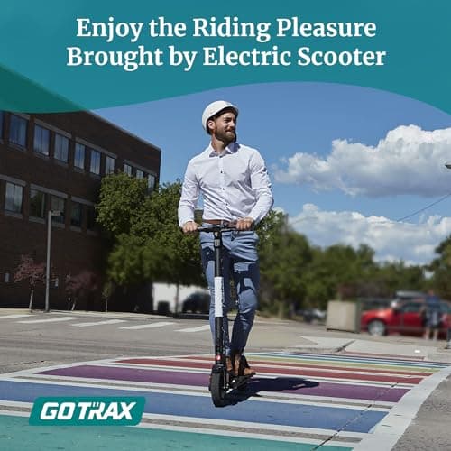 Gotrax XR Elite Electric Scooter, 8.5" Pneumatic Tire, Max 18 Mile and 15.5Mph by 300W Motor, Bright Headlight and Taillight, Aluminum Alloy Frame and Cruise Control, Foldable Escooter for Adult Black 5