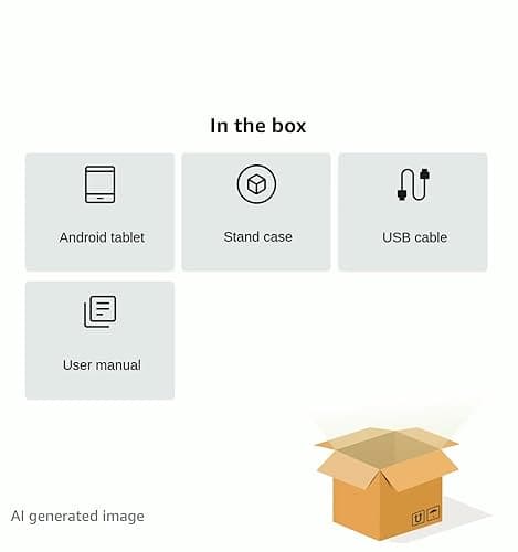 COLORROOM 2025 Android 15 Tablet 11inch, Face Unlock, 18W Fast Charging, 12GB+128GB+1TB Expand, Octa-core CPU, 8000mAh Large Battery, WiFi6, Touchscreen Display, Widevine L1 Tableta, Blue 5