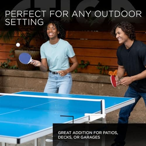 STIGA XTR Professional Outdoor Table Tennis Tables – All Weather Aluminum Waterproof Outdoor or Indoor Design with Net & Post - 10 Minute Easy Assembly Ping Pong Table with Compact Storage 3