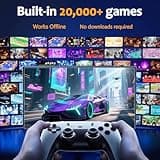 2026 New Retro Gaming Console, Retro Gaming Stick with 20,000+ Classic Game and 23 Game Emulators, Plug & Play 4K HDMI Output Game Console Stick with Dual 2.4G Controllers (64GB) for Christmas gifts 3