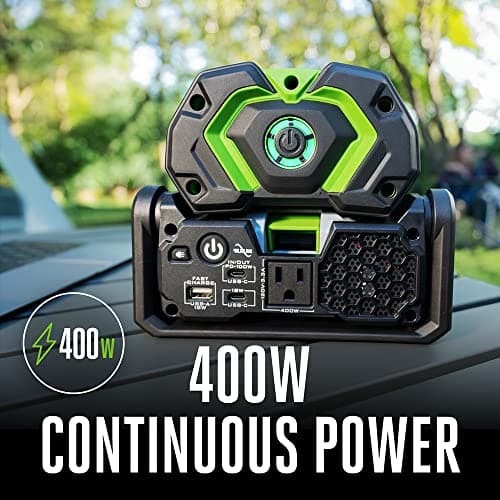 EGO POWER+ Portable Inverter, 400W, Power Inverter Generator, Quiet. Battery and Charger Not Included - PAD5000 3