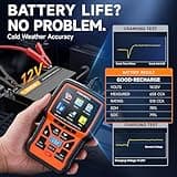 Upgraded of NT301, FOXWELL NT301 Plus 2-in-1 OBD2 Scanner Battery Tester, Professional Check Engine Code Reader Car Diagnostic Tool, 12V Cranking Charging Analyzer for 1996+ Newer Vehicle 4