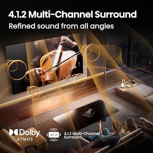 Hisense 55" Class U8 Mini-LED ULED 4K UHD Google Smart TV (55U8QG, 2025 Model) - QLED, Native 165Hz, VRR 288, Up to LD5600, 5000 Nits, HDR10+, Dolby Vision IQ · Atmos, IMAX Enhanced, 4.1.2 Ch Audio 2