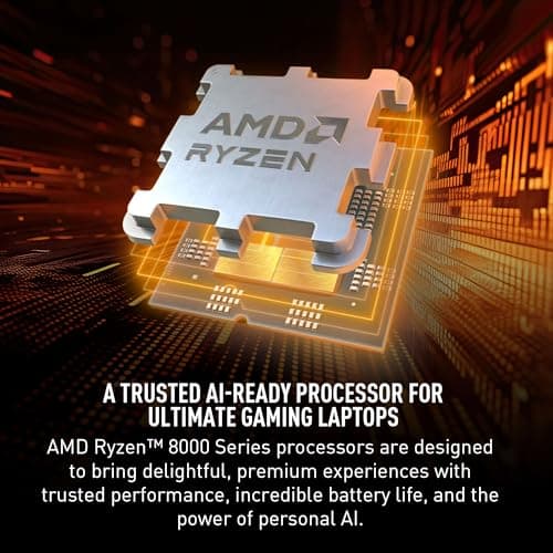 MSI Katana A15 AI Gaming Laptop 15.6” QHD 165Hz – Ryzen 9-8945HS, RTX 4070, 32GB DDR5, 1TB SSD, Cooler Boost 5, Windows 11: Black B8VG-450US 3