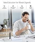 Cell Phone Booster for Home Up to 3,000 sq ft, Cell Booster Data for Band 4/12/17/13/5/25/2, Cell Signal Booster for All U.S. Carriers Verizon, AT&T, T-Mobile-5G 4G LTE 3G FCC Approved 4