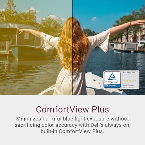 Dell 27 Monitor - SE2725HM - 27-inch Full HD (1920x1080) 16:9 100Hz Display, IPS Panel, 16.70 Million Colors, Anti-Glare, 1 HDMI / 1 VGA Port, TÜV Rheinland 3-Star*, Comfortview Plus - Black 4
