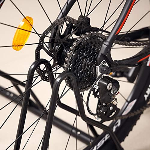 CyclingDeal Bicycle Floor Parking Rack Stand - for Mountain MTB Road Bike - Indoor Home Garage Storage - Classic 6 Bikes 7