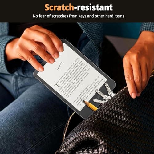 TiMOVO (3 Pack Screen Protector for 7 Inch All-new Amazon Kindle Paperwhite (12th Generation, 2024) and Kindle Colorsoft Signature Edition, Anti-Glare Scratch Resistant PET Screen Film Protector 5