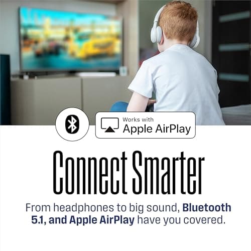 Westinghouse 24-inch Smart TV, HD Xumo TV with Voice Remote, Flat Screen Television w/Dolby Atmos, Bluetooth, Apple AirPlay, Wi-Fi & Mobile Connectivity 3