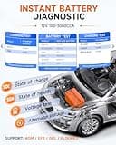 Upgraded from NT630 Plus, 2025 FOXWELL NT630 Pro 2-in-1 ABS SRS OBD2 Scanner & Battery Tester, Car Scan Tool with 12V Battery Load Analyzer, ABS Bleed, BMS/Oil/SAS/EPB Reset, Live Data, Active Test 4